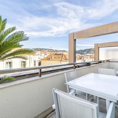 Apartmán 64 Antibes - Stunning 1-bedroom With Terrace At Gray D'albion Cannes